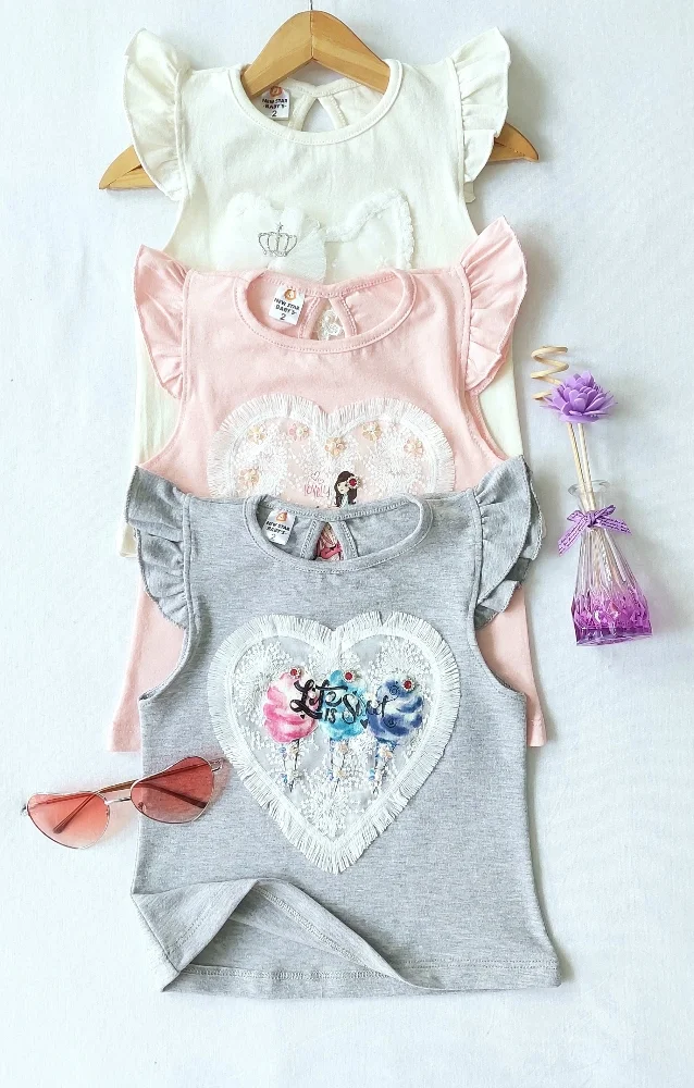 Musculosa C/aplique Beba - Imagen 1