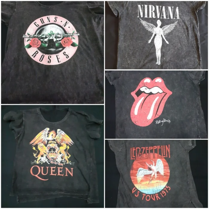 Remeras Mujer. Destroyed Rock