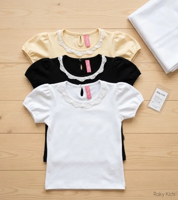 Remeras de Algidon  con Laycra