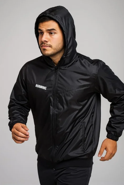 Campera Rompeviento Hombre X Mayor