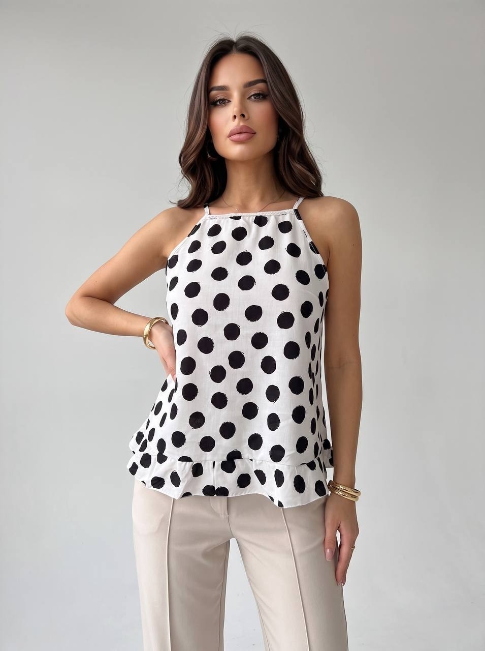 Musculosa Polka Dots Ruth - Imagen 2