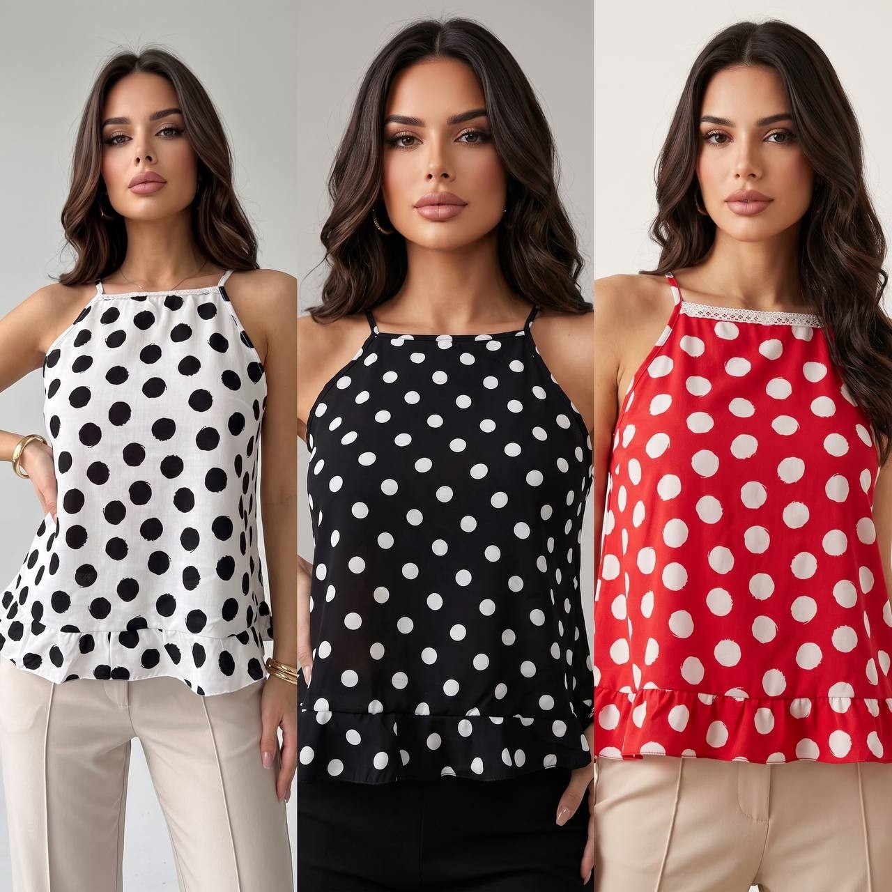 Musculosa Polka Dots Ruth - Imagen 5