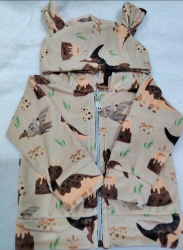 Campera Bebe Plush Estampado