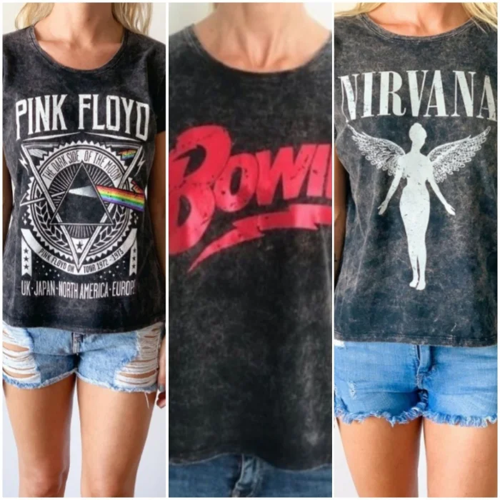 Remeras Nevadas Bandas de Rock
