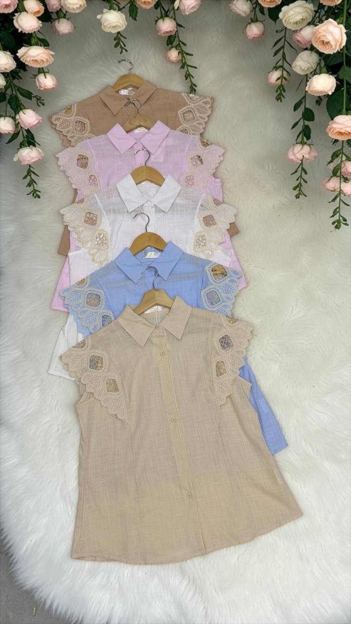 Camisa Elena de Lino Aranbula - Imagen 5