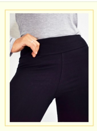 Calza Chupín  de Algodón Peinado  con Lycra - Imagen 2