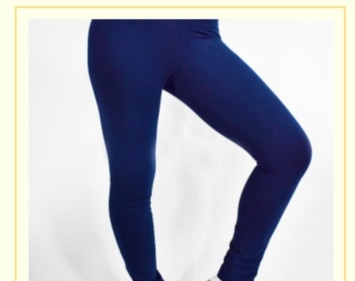 Calza Chupín  de Algodón Peinado  con Lycra - Imagen 1