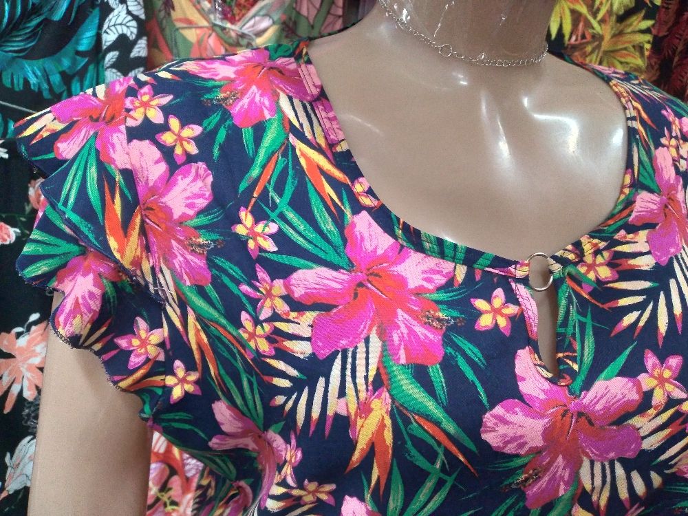 Remeras de Fibrana Spandex Talles Especial - Imagen 4