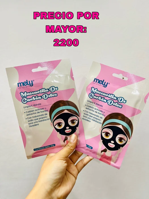Mascarilla Facial de Carbón
