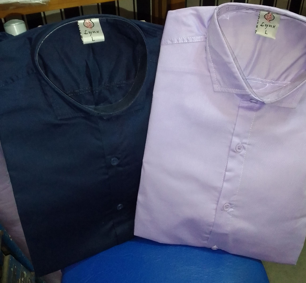 Camisas Slin Fit Lisas - Imagen 2