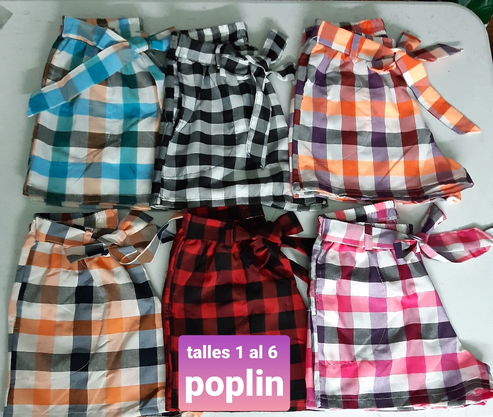 Short de Poplin de Dama - Imagen 2