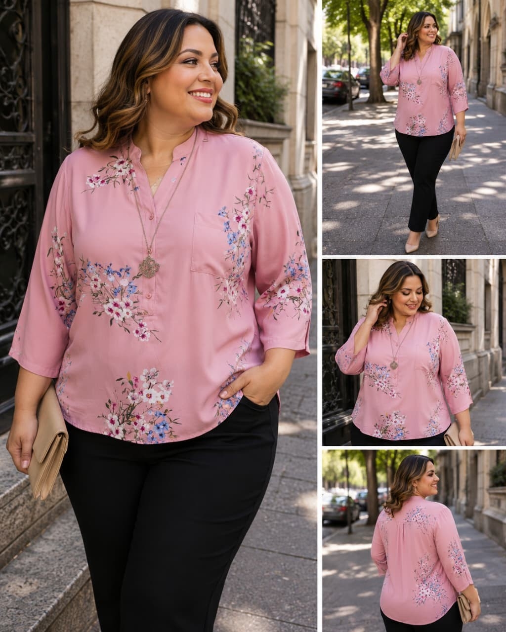 Camisolas Cuello Mao Estampadas - Imagen 2