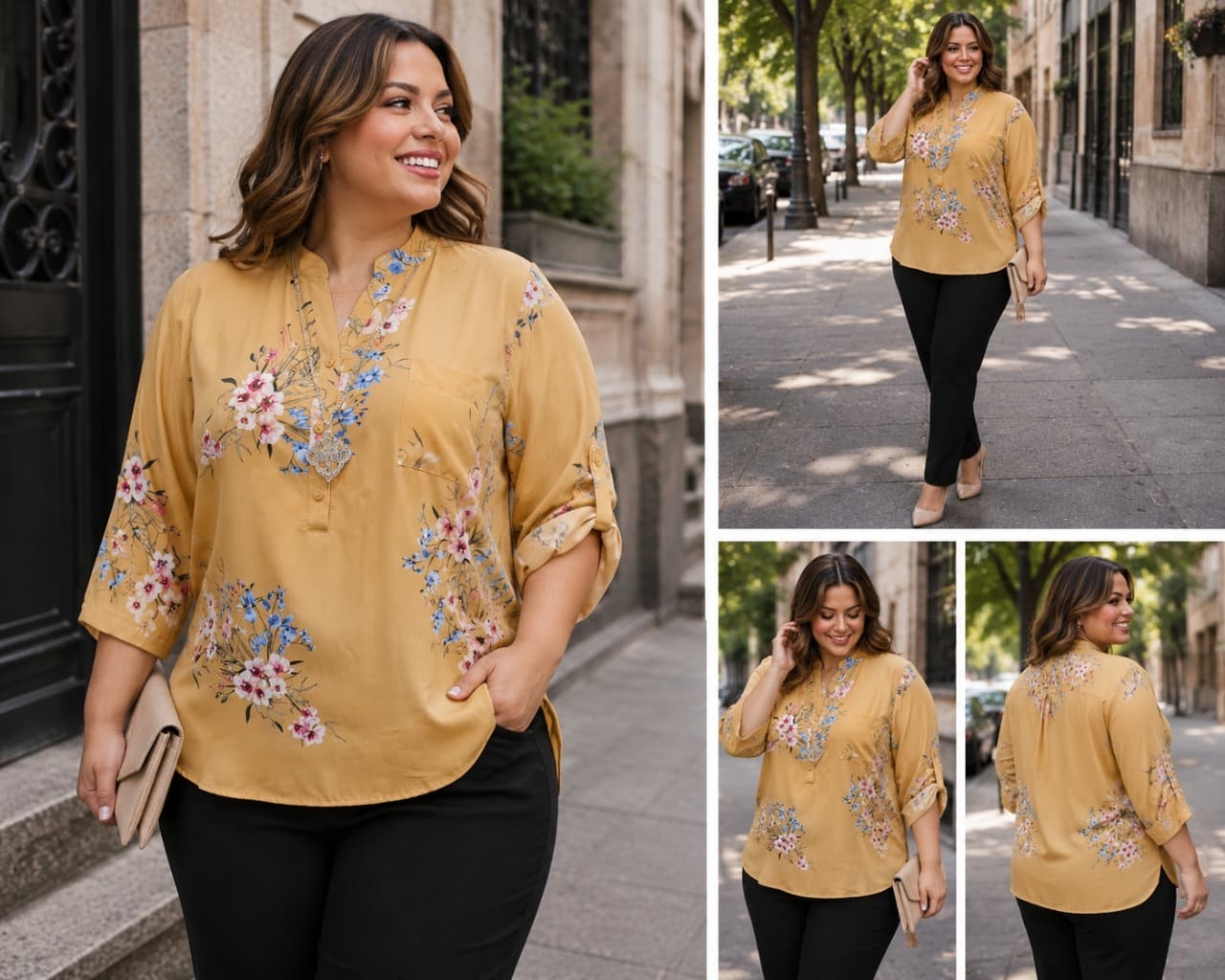 Camisolas Cuello Mao Estampadas - Imagen 3