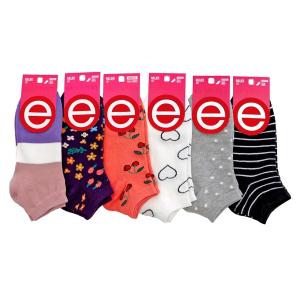 Soquetes Dama Elemento Estampadas