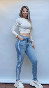 Jeans Chupín Elastisados (2 Tiras ) - Miniatura 6
