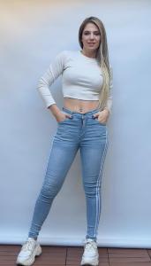 Jeans Chupín Elastisados (2 Tiras ) - Miniatura 3
