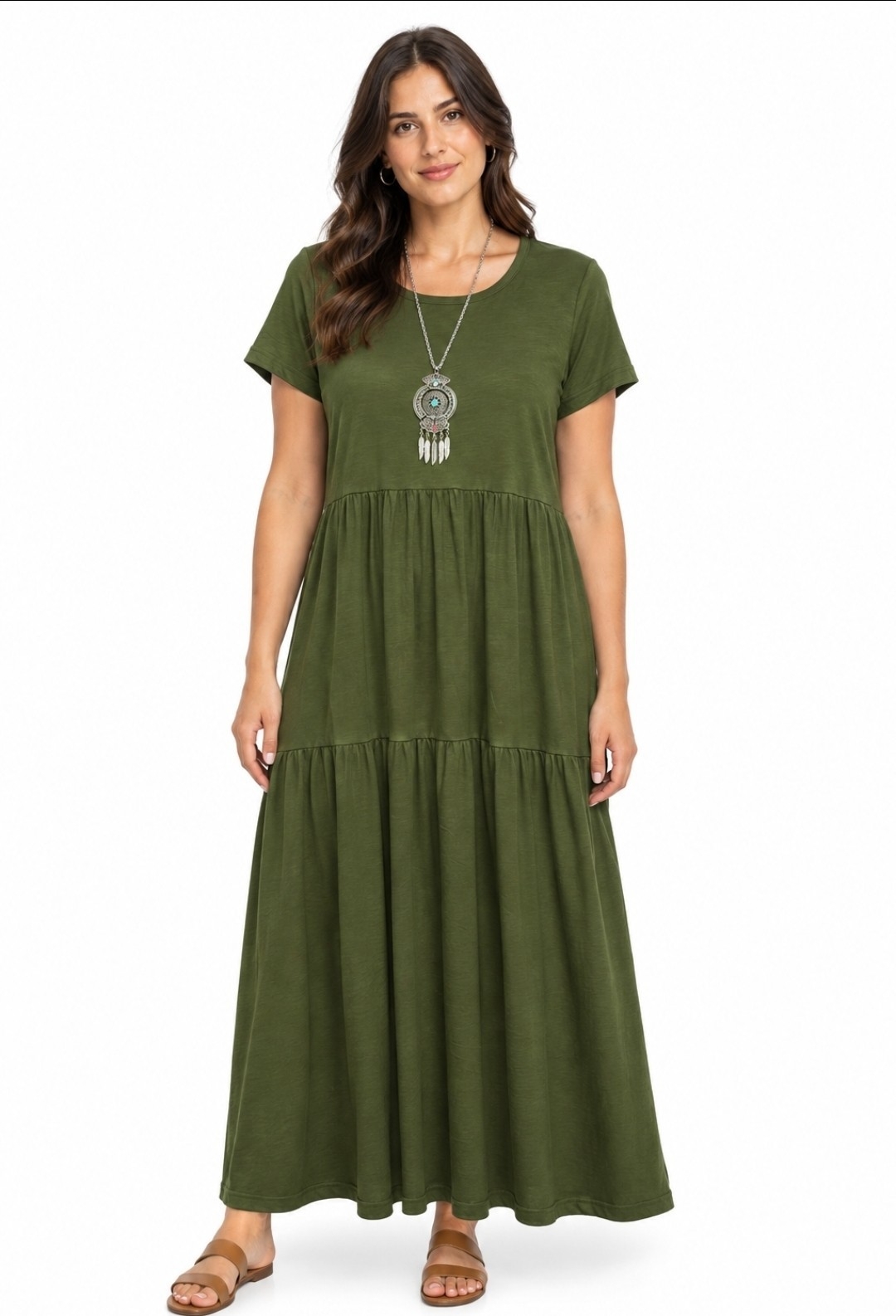 Vestido Frunce Largo - Imagen 2