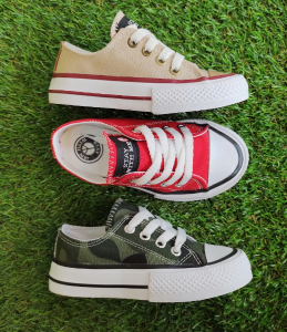 Zapatilla Lona Estilo Converse (art 6000 Kids) - Miniatura 2