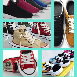 Zapatilla Lona Estilo Converse (art 6000 Kids) - Miniatura 5