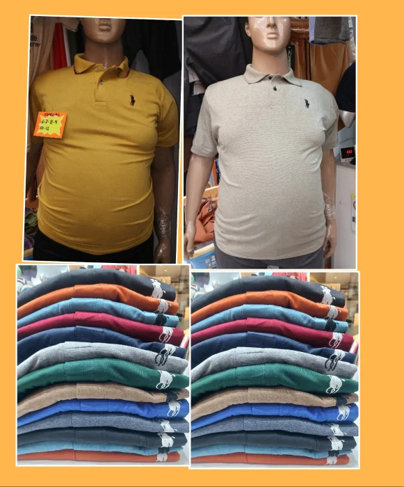 Chombas Puro Algodón Talles Especiales