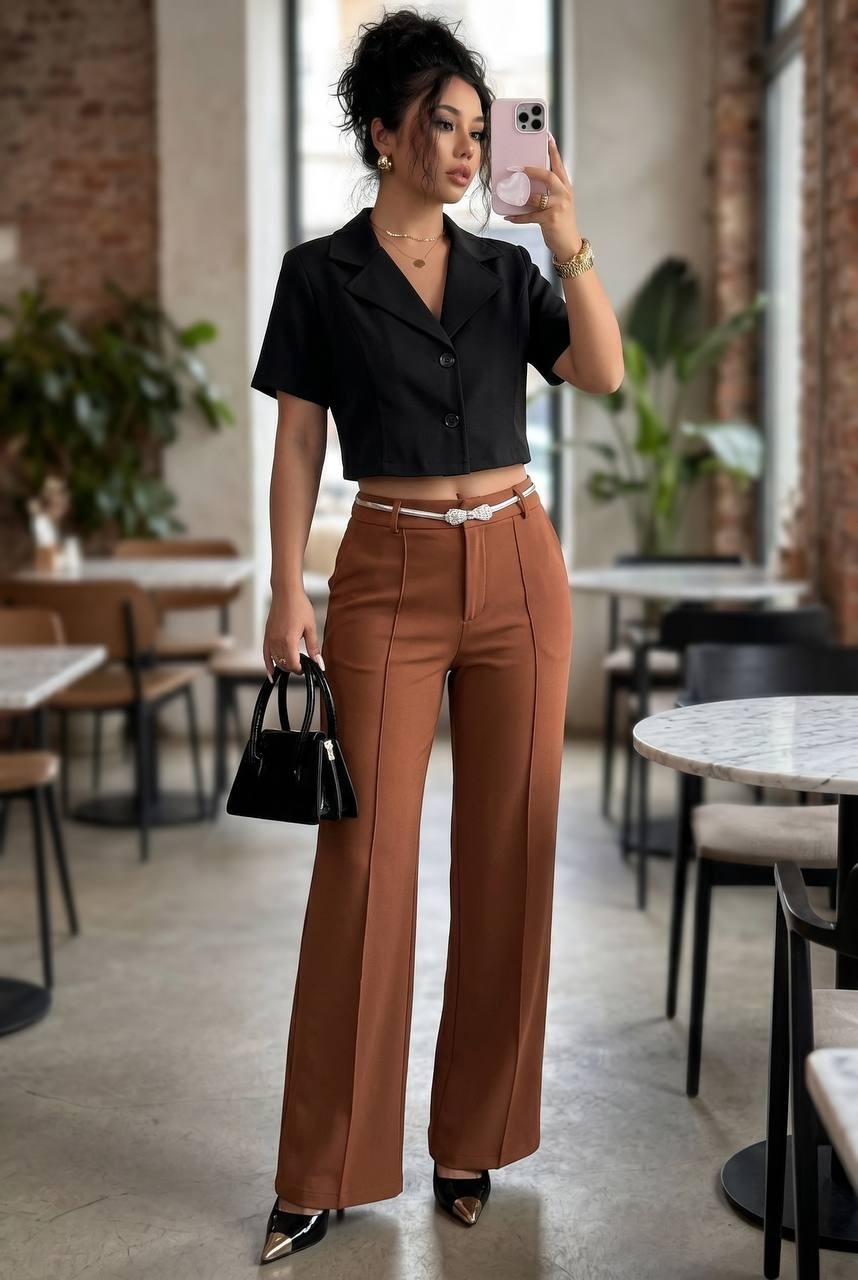 Pantalon Milan de Scuba Malha - Imagen 5