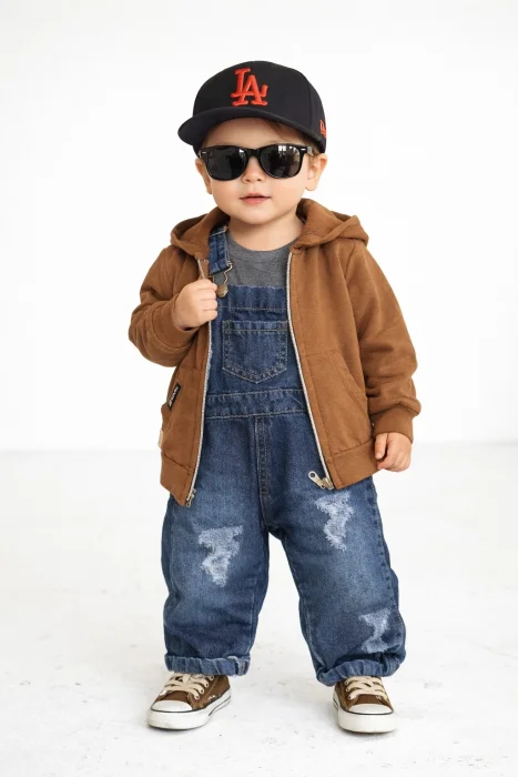 Campera Rústico Algodón Bebe
