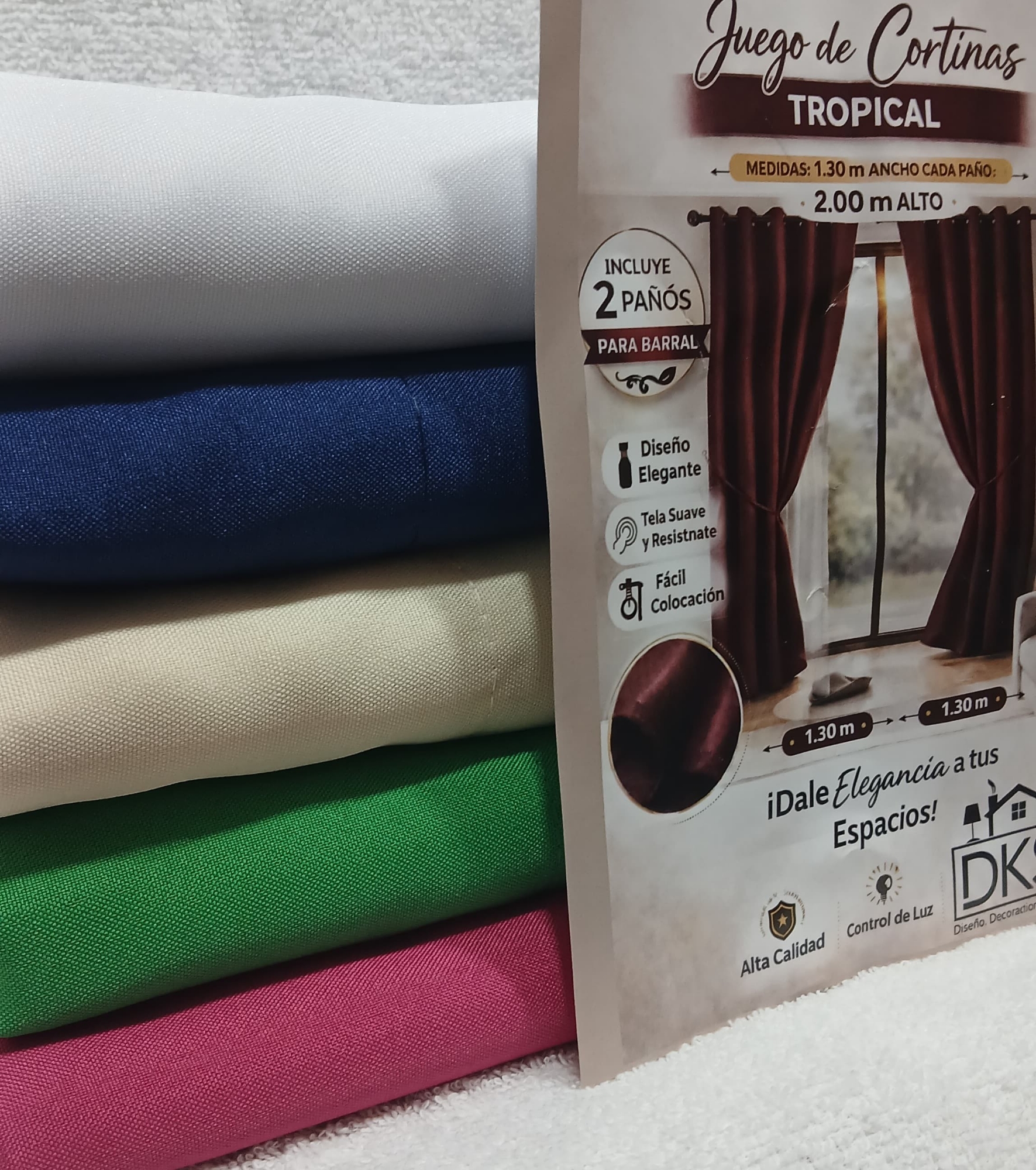 Cortina Tropical Larga - Imagen 2
