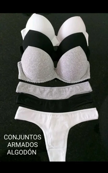 Comjunto con Aro de Algodón