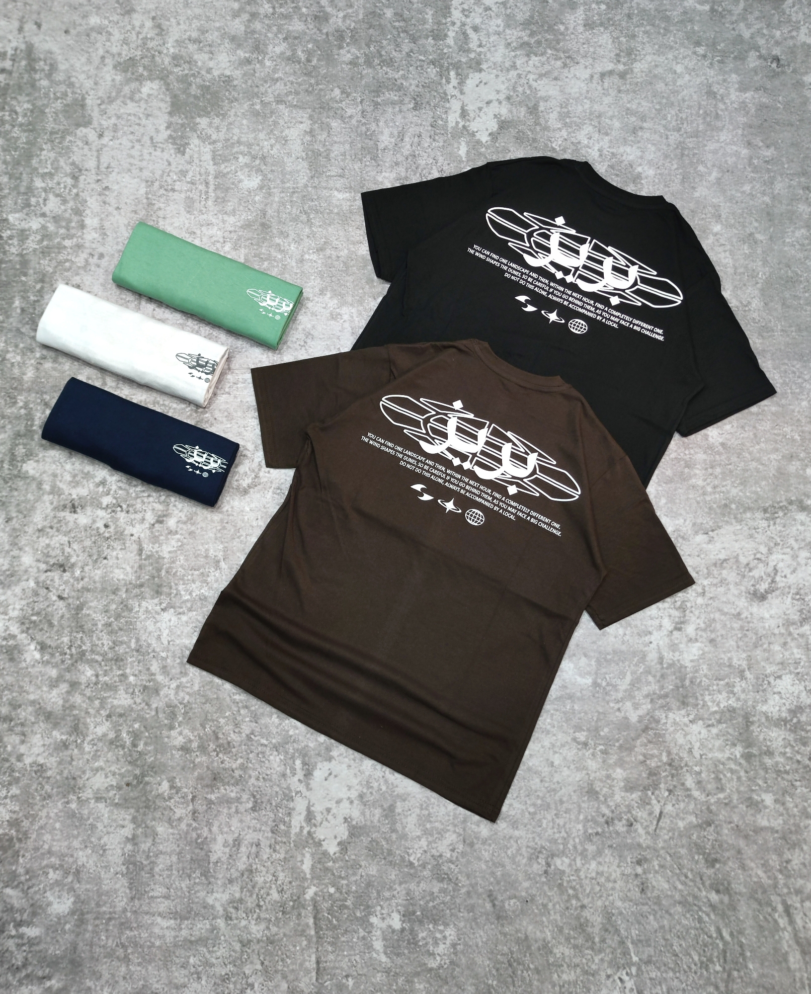 Remera Hombre Arabic Letters - Imagen 2