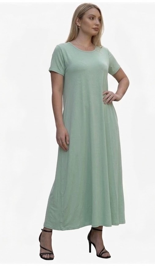 Vestido Largo con Mangas - Imagen 3