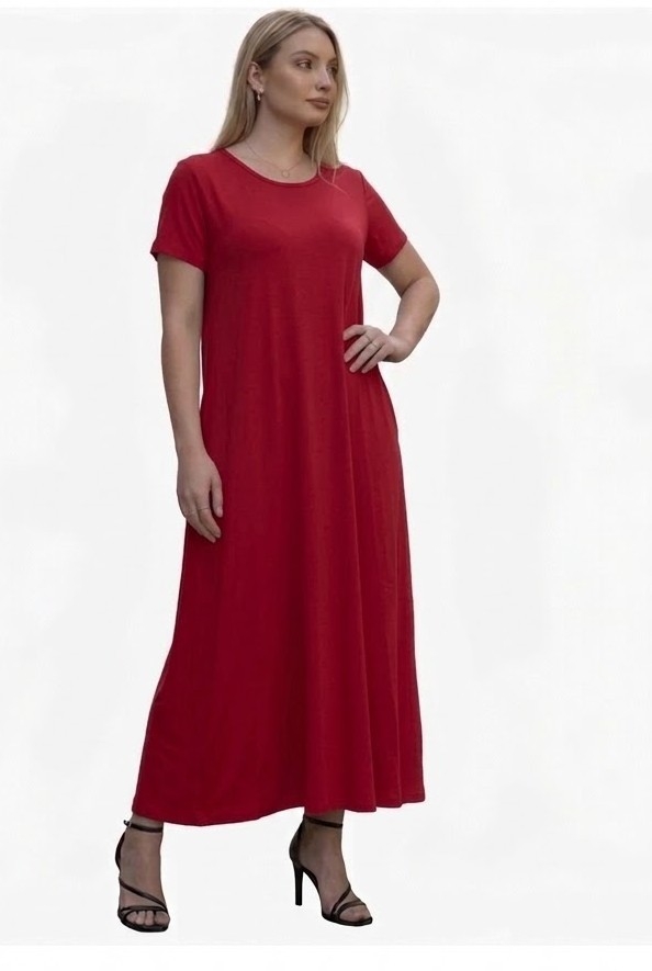 Vestido Largo con Mangas - Imagen 2