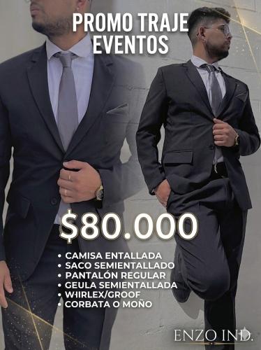 Traje Hombre Promocion