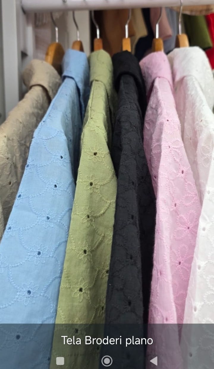 Camisa Corta Broderi - Imagen 3