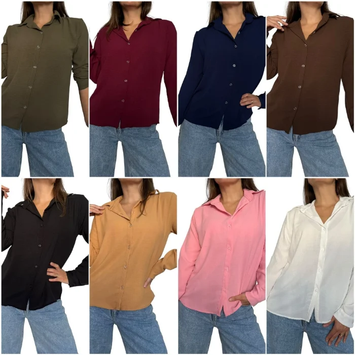 Camisas en Cey Manga Larga