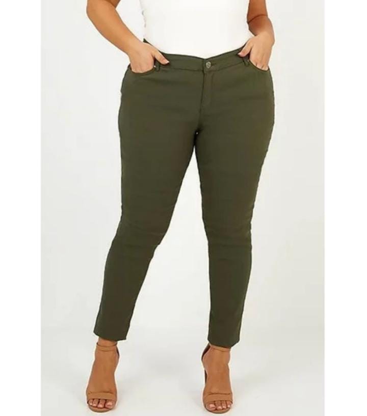 Pantalon Bengalina Bolsillos Delantero  Real - Imagen 2
