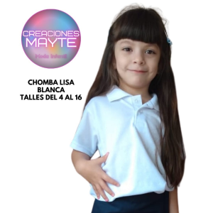 Chombas Blancas (pique)