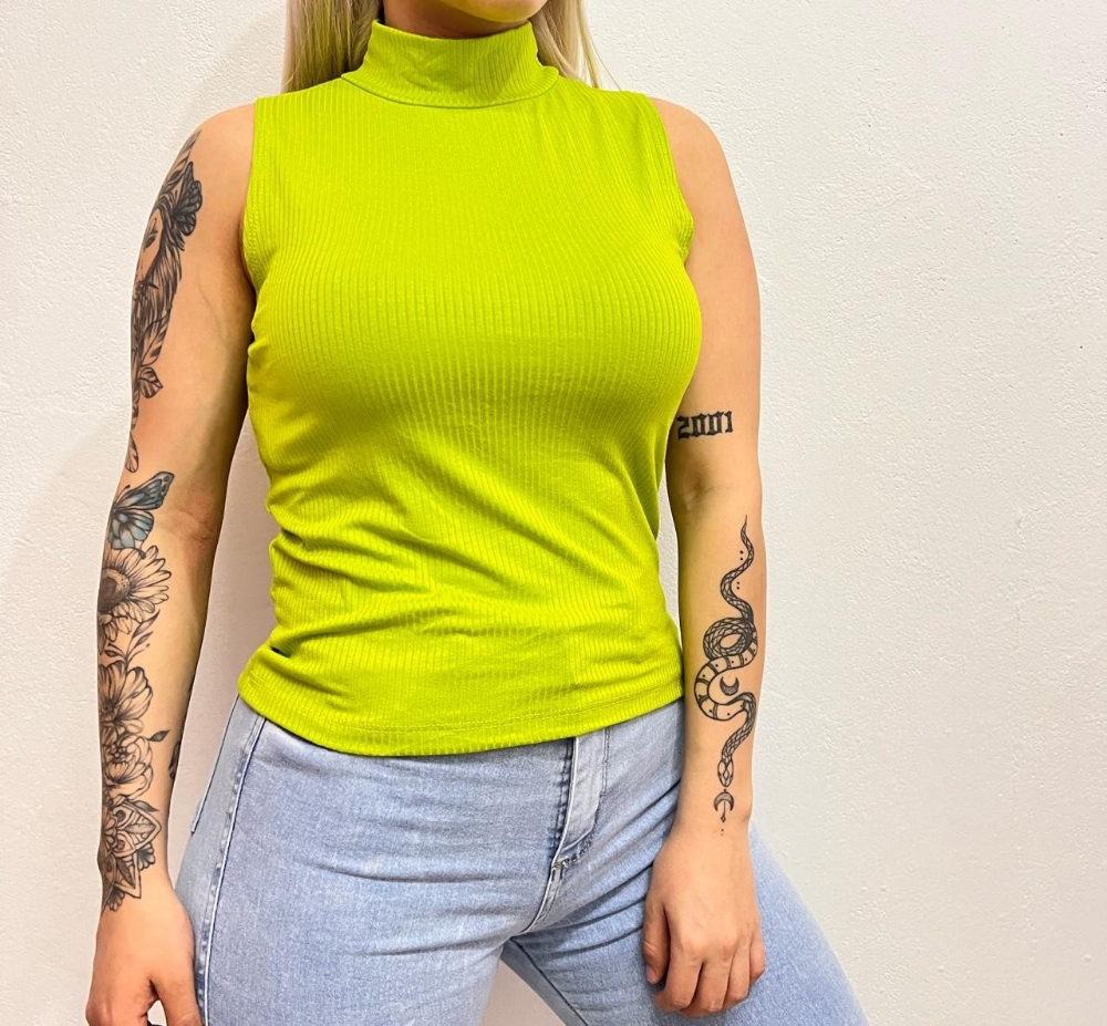 Musculosa con Cuello de Morley - Imagen 3
