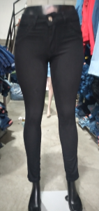 Pantalon Negro Juvenil
