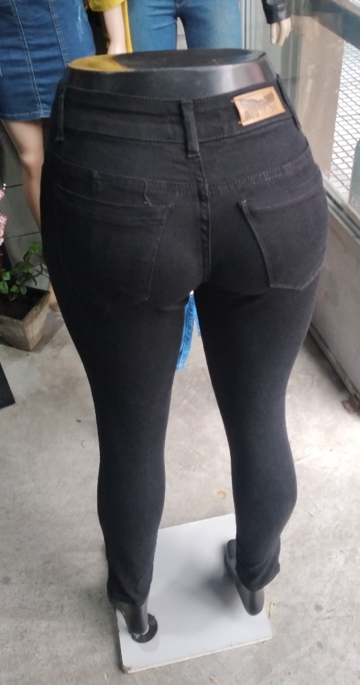 Pantalon Negro Juvenil - Imagen 2