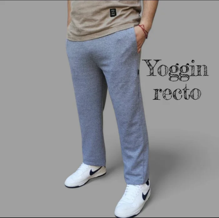 Jogging Clasico "rústico" Corte Recto