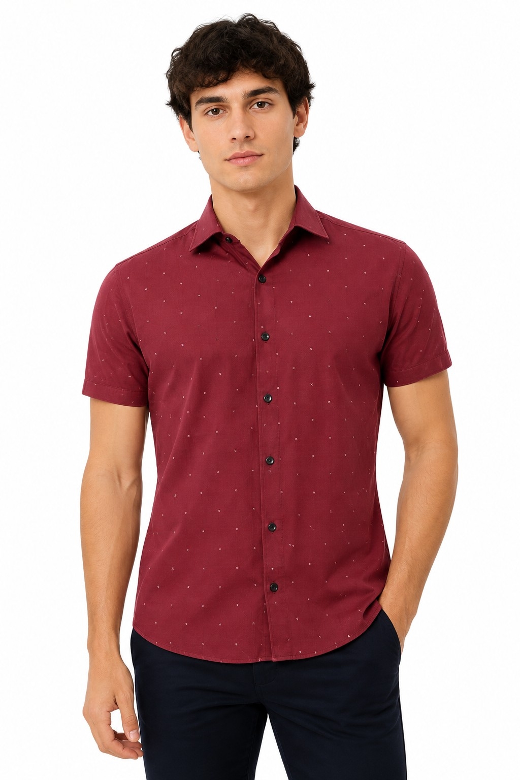 Camisa M. Corta Estampada - Imagen 3