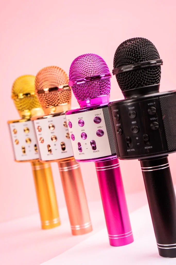 Microfono Karaoke Bluetooth Colores - Imagen 2