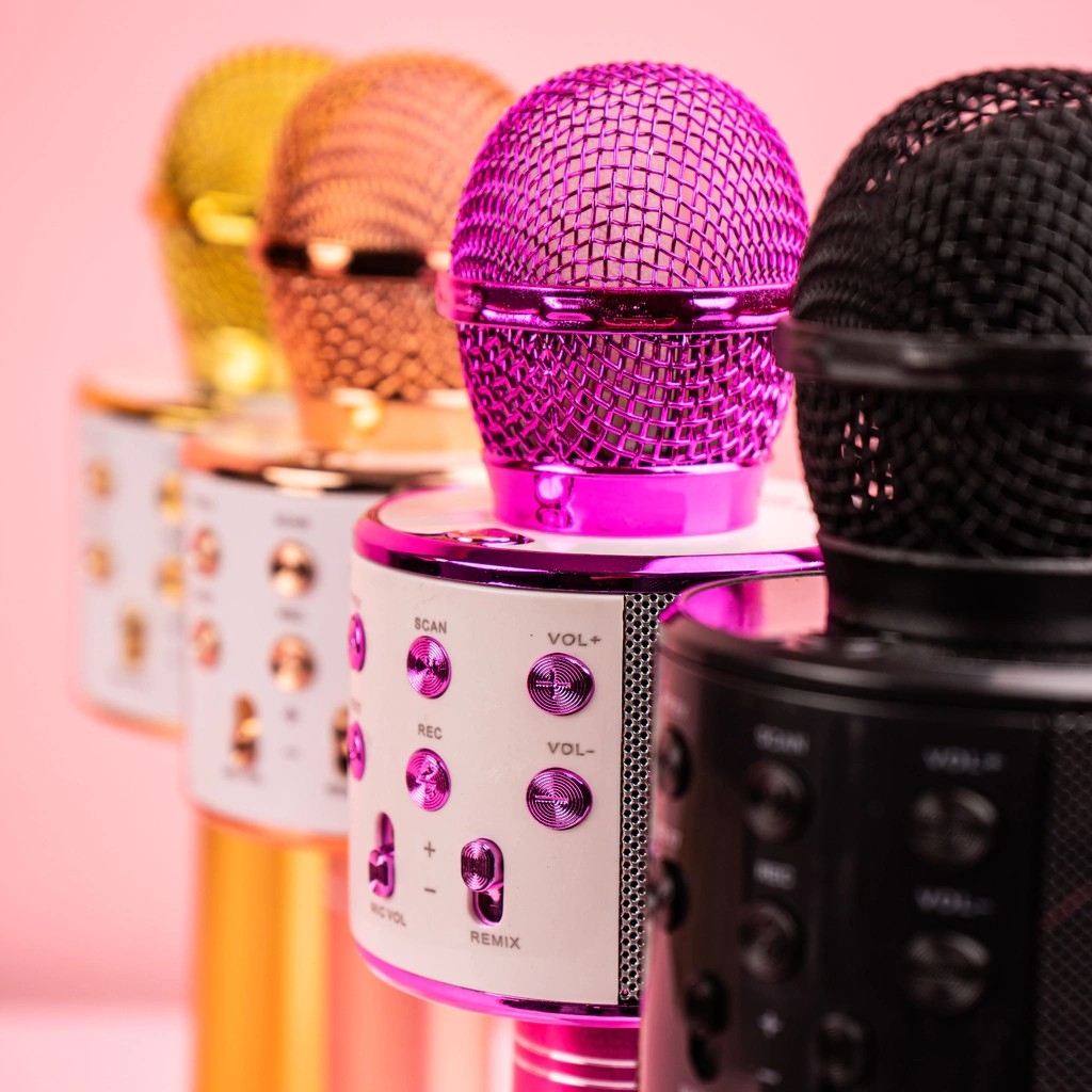 Microfono Karaoke Bluetooth Colores - Imagen 3
