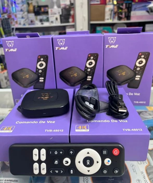 Tv Box Wifi 5g +comando de Voz - Incluye Magis Tv