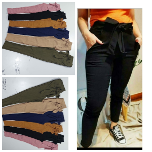 Pantalon  con Laso de Bengalina