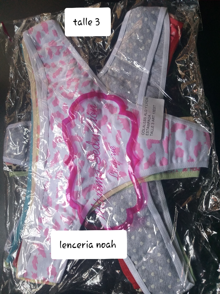 Colaless Maxima Seduccion Algo y Licra Estampada - Imagen 3