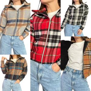 Oferta Campera Paño con Piel - Miniatura 4