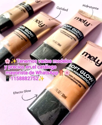 Base Matte Liquida de Mely (aprobado por Anmat)