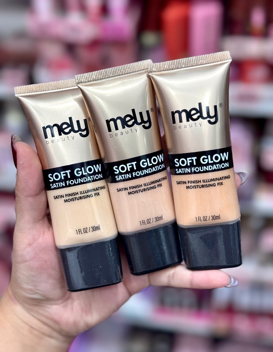 Base Matte Liquida de Mely (aprobado por Anmat) - Imagen 3