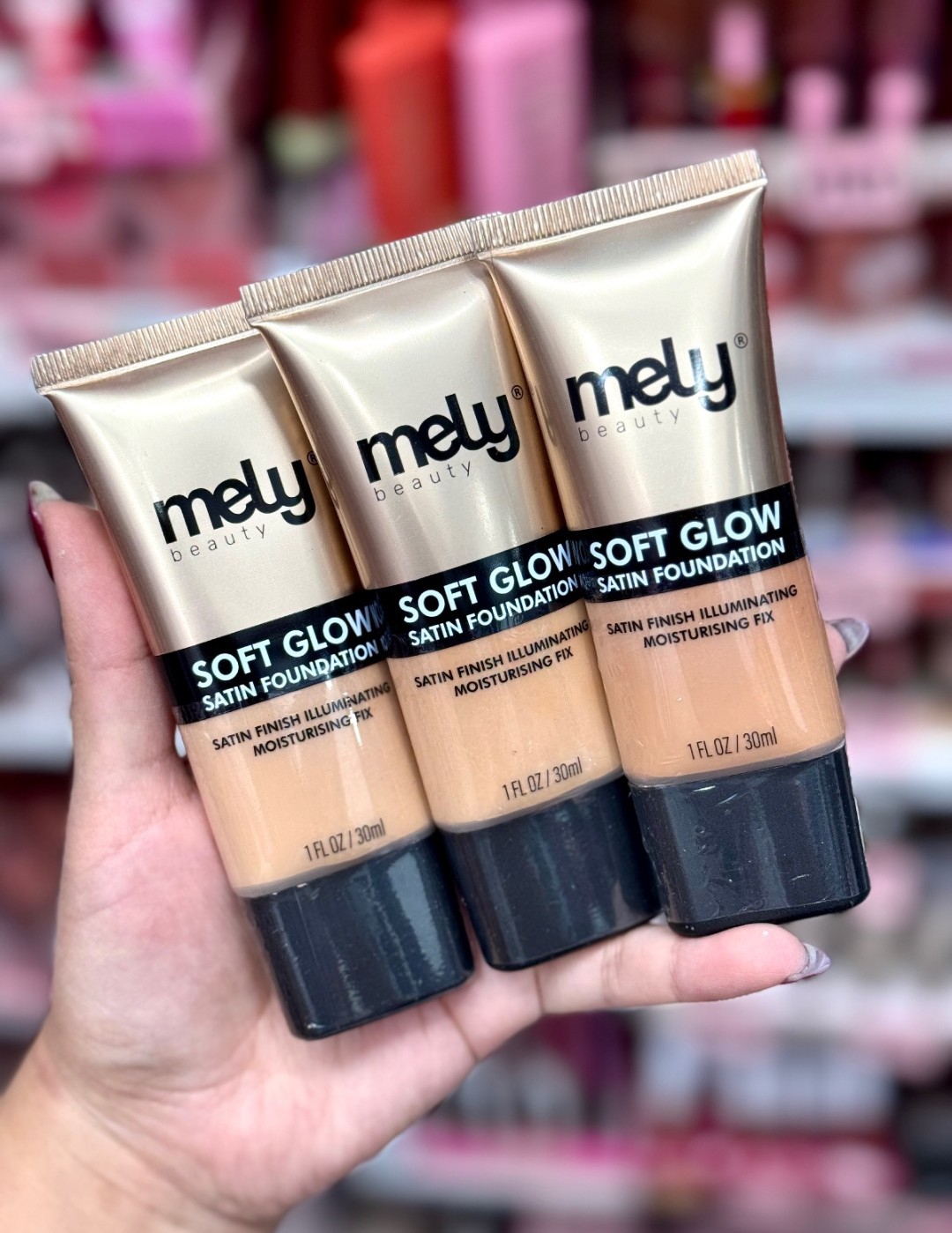 Base Matte Liquida de Mely (aprobado por Anmat) - Imagen 4